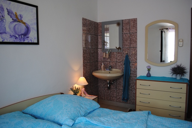 Der Duft von Lavendel begleitet Sie in diesem Zimmer